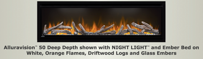 Napoleon® Alluravision™  Slimline Electric Fireplace