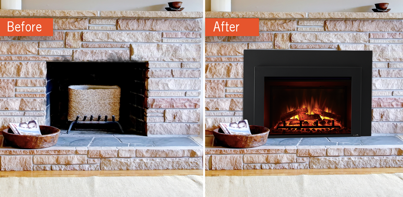 SimpliFire® 30" Electric Fireplace Insert     SF-INS30