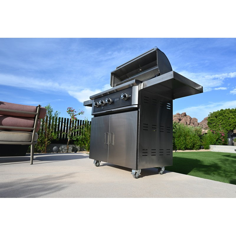 Wildfire Ranch Pro, Gas Grill, 304 Stainless Steel, Grill Gas, Burner, Griddle, Power Burner, Side Burner, Warming Drawers, Doors, Drawers, Ice Chests, Stainless Steel, Fridge, Griddle Cart, Grill Carts