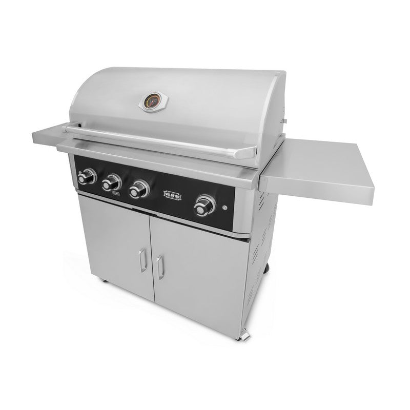 Wildfire Ranch Pro, Gas Grill, 304 Stainless Steel, Grill Gas, Burner, Griddle, Power Burner, Side Burner, Warming Drawers, Doors, Drawers, Ice Chests, Stainless Steel, Fridge, Griddle Cart, Grill Carts