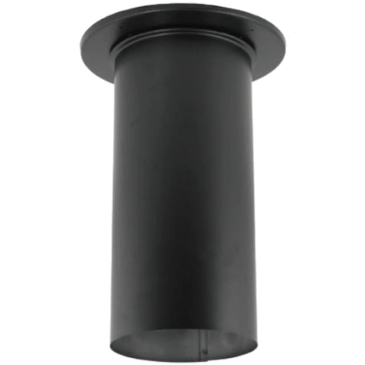 DuraVent DuraBlack Slip Connector With Trim Adds 3”-13” of length to rigid pipe