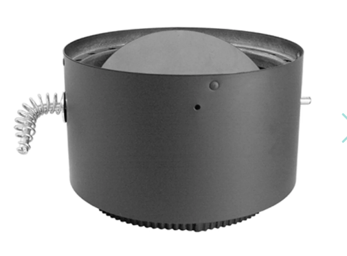 DuraVent DVL 7 Inch Diameter Adapter/Damper Section - 7DVL-ADWD