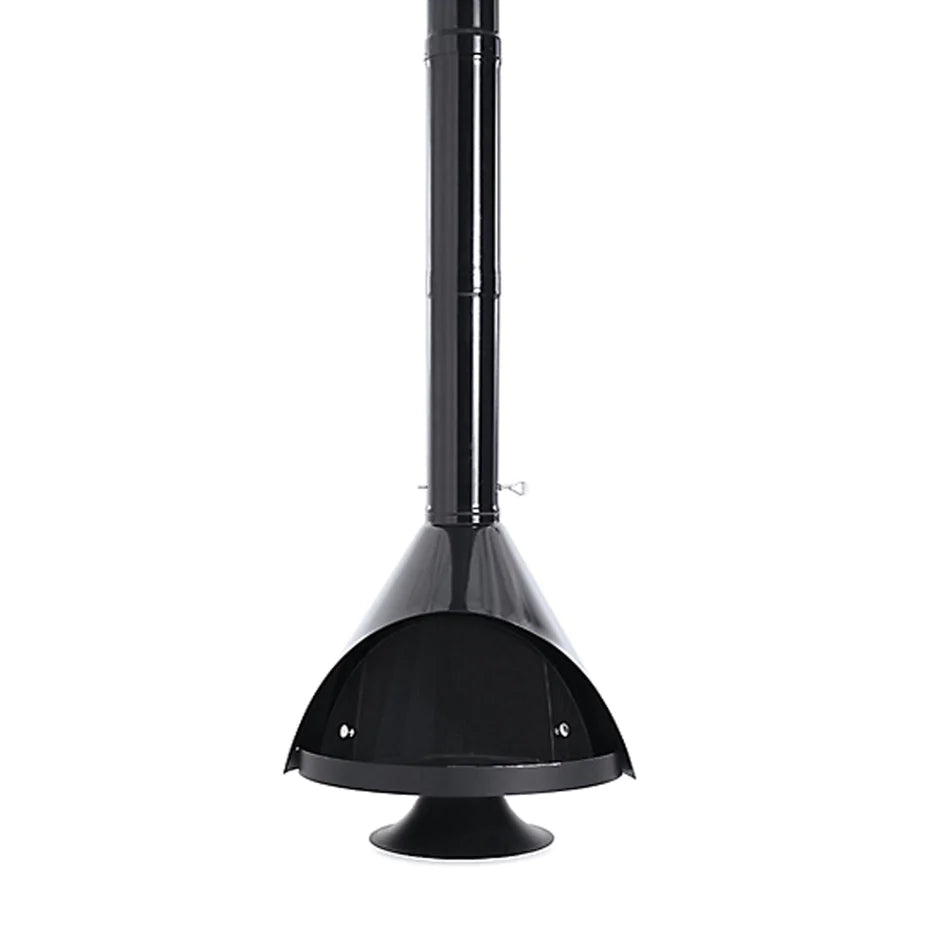 Gloss Black Midcentury modern malm Zircon High Sierra