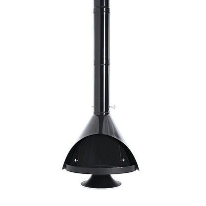 Gloss Black Midcentury modern malm Zircon High Sierra