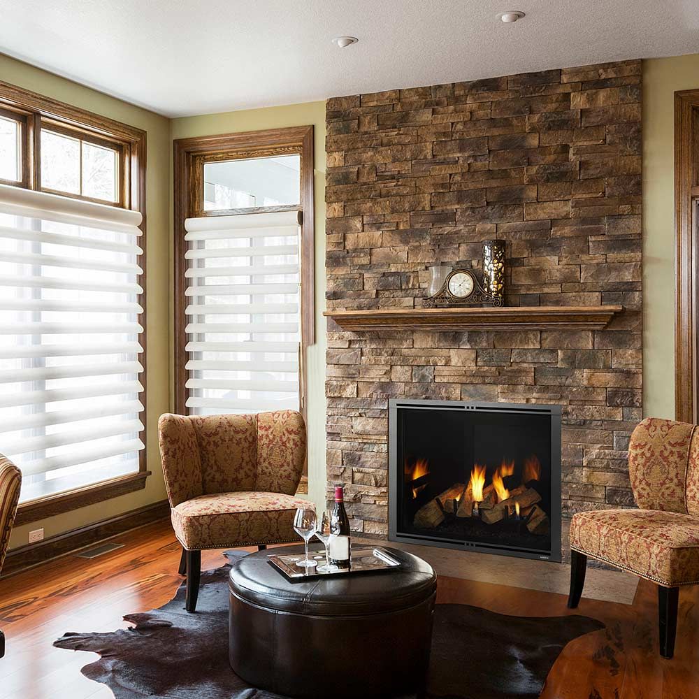 Black Front and Black Glass Interior