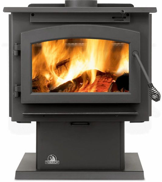 Timberwolf 2200 Economizer Cast Iron Wood Stove - High efficiency