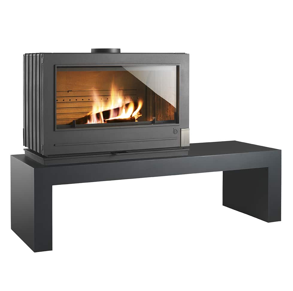 Invicta Preston Single sided Glass Wood burning stove