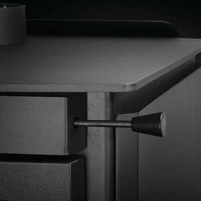 Made of Solid Steel this Wood Burning Stove is a good investment for your home that will last fir ages