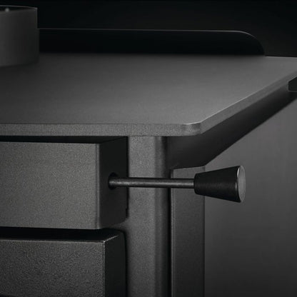 Made of Solid Steel this Wood Burning Stove is a good investment for your home that will last fir ages