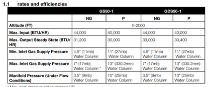 Napoleon Havelock Direct Vent Gas Stove 44,000 BTU's